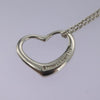 Secondhand Tiffany & Co. Elsa Peretti Open Heart Pendant Necklace Sterling