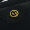 Christian Dior Vintage Honeycomb Shoulder Bag Canvas