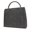 Chanel Vintage Classic Top Handle Flap Bag Denim