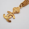 Secondhand Chanel CC Flower Pendant Necklace