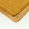 Chanel Chocolate Bar CC Tote Quilted Patent