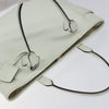 Secondhand Loewe Heritage Tote White Leather Accessories