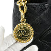 Chanel Medallion Tote Quilted Caviar