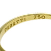 Tiffany & Co. Elsa Peretti Open Heart Ring 18K Yellow Gold with Diamonds