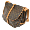 Louis Vuitton Saumur Handbag Monogram Canvas