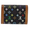 Secondhand Louis Vuitton Porte-Monnaie Plat Coin Purse Monogram Multicolor