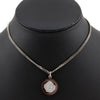 Secondhand Chanel Vintage CC Pendent Necklace Plated