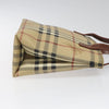 Secondhand Burberry Top Handle Tote Haymarket