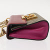 Gucci Padlock Shoulder Bag GG Coated Canvas and Leather
