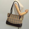 Secondhand Burberry Nova Check Tote canvas check pattern