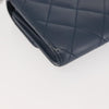 Secondhand Chanel CC Gusset Classic Flap Wallet Quilted