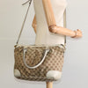 Gucci Sukey Top Handle Satchel GG Canvas with Leather