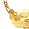 Secondhand Chanel CC Clip On Earrings Metal with