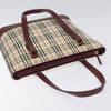 Secondhand Burberry Nova Check Tote canvas check pattern