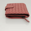 Secondhand Bottega Veneta Bifold Coin Pocket Card Holder Intrecciato Nappa