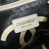 Chanel CC Resin Chain Tote Quilted Raffia