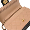 Chanel Elegant CC Flap Wallet on Chain Quilted Lambskin