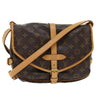 Louis Vuitton Saumur Handbag Monogram Canvas