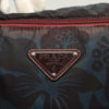 Prada Convertible Tote Printed Tessuto with Saffiano
