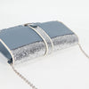 Miu Miu Madras Chain Clutch Matelasse Leather with Glitter