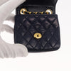 Secondhand Chanel Square Classic Single Flap Top Handle Bag Quilted