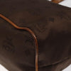 Secondhand MCM Visetos Handbag Brown Nylon Bags