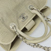 Chanel Deauville Tote Perforated leather