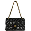 Secondhand Chanel Vintage Double Sided Flap Bag Quilted Patent