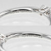 Secondhand Tiffany & Co. Harmony Solitaire Ring Platinum with RBC Diamond