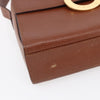Secondhand Celine Circle logo Brown Leather Bags