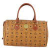 MCM Visetos logogramme Handbag Canvas and Leather