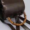 Secondhand Gucci Vintage Bamboo Backpack Nylon and