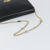 Secondhand Christian Dior Vintage Chain Flap Shoulder Bag