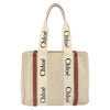 Secondhand Chloe Woody Tote Canvas with