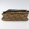 Christian Dior Vintage CD Flap Shoulder Bag Canvas