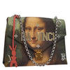 Secondhand Louis Vuitton Chain Shoulder Bag Limited Edition Jeff Koons Da Vinci Print