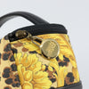 Secondhand Versace Vanity Hand Bag Canvas and