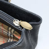 Secondhand Burberry Vintage Handbag Black Leather Bags