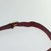 Secondhand Celine Circle logo Burgundy Leather Bags