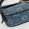 Salvatore Ferragamo Gancini Shoulder Bag Canvas