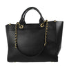Secondhand Chanel Deauville Tote Studded Caviar