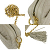 Secondhand Chanel Vintage Camera Tassel Bag Chevron