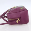 Secondhand Loewe Amazona Bag Purple Leather Bags
