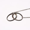Secondhand Tiffany & Co. Elsa Peretti Double Loop Pendant Necklace Silver 925