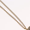 Secondhand Chanel CC Pendant Necklace Metal with Faux Pearls