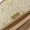 Christian Dior Vintage Honeycomb chain Canvas