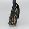 Christian Dior Vintage CD Logo Shoulder Bag Leather