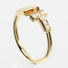 Secondhand Tiffany & Co. T Wire Ring 18K Yellow
