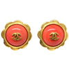 Secondhand Chanel CC Round Earrings
