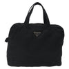 Secondhand Prada Vintage Zip Handbag Tessuto